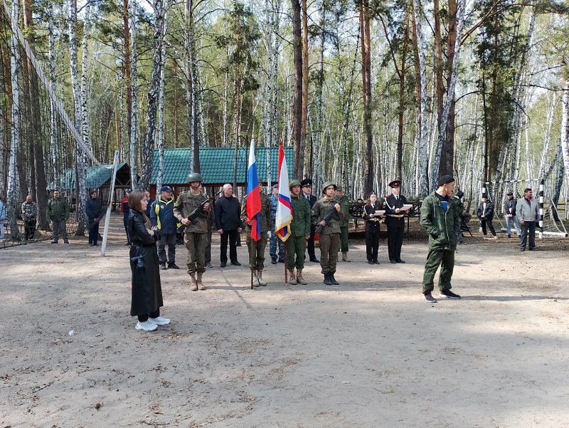 Областные военно-спортивные соревнования «Равнение на Героев».